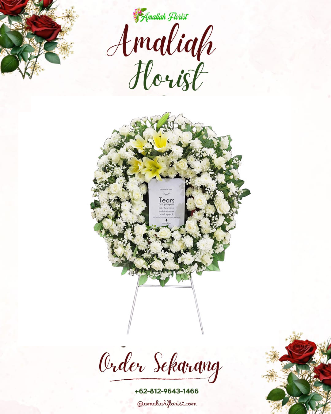 Krans Bunga Duka Poncokusumo